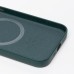 Чехол-накладка для Apple iPhone 12/iPhone 12 Pro (темно-зеленый) ORG SM002 экокожа SafeMag