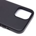 Чехол-накладка для Apple iPhone 13 Pro Max (черный) ORG SM002 экокожа SafeMag
