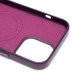 Чехол-накладка для Apple iPhone 13 Pro Max (багровый) ORG SM002 экокожа SafeMag Чехол-накладка для Apple iPhone 13 Pro Max (багровый) ORG SM002 экокожа SafeMag