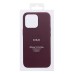 Чехол-накладка для Apple iPhone 13 Pro Max (багровый) ORG SM002 экокожа SafeMag Чехол-накладка для Apple iPhone 13 Pro Max (багровый) ORG SM002 экокожа SafeMag