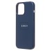 Чехол-накладка для Apple iPhone 13 Pro Max (тихоокеанский синий) ORG SM002 экокожа SafeMag