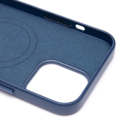 Чехол-накладка для Apple iPhone 13 Pro Max (тихоокеанский синий) ORG SM002 экокожа SafeMag