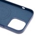 Чехол-накладка для Apple iPhone 13 Pro Max (тихоокеанский синий) ORG SM002 экокожа SafeMag