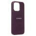 Чехол-накладка для Apple iPhone 13 Pro (багровый) ORG SM002 экокожа SafeMag