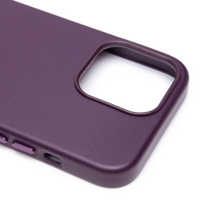 Чехол-накладка для Apple iPhone 13 Pro (багровый) ORG SM002 экокожа SafeMag