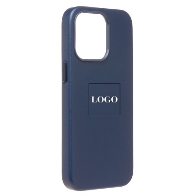 Чехол-накладка для Apple iPhone 13 Pro (тихоокеанский синий) ORG SM002 экокожа SafeMag