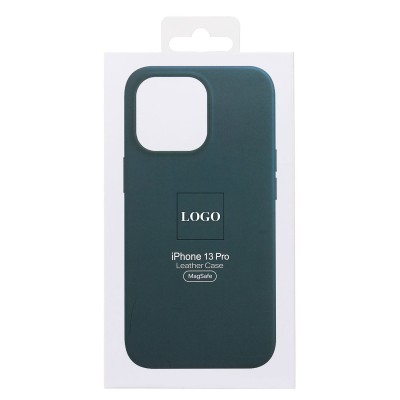 Чехол-накладка для Apple iPhone 13 Pro (тихоокеанский синий) ORG SM002 экокожа SafeMag