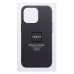 Чехол-накладка для Apple iPhone 14 Pro Max (черный) ORG SM002 экокожа SafeMag