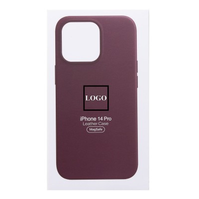 Чехол-накладка для Apple iPhone 14 Pro (багровый) ORG SM002 экокожа SafeMag Чехол-накладка для Apple iPhone 14 Pro (багровый) ORG SM002 экокожа SafeMag