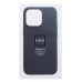 Чехол-накладка для Apple iPhone 14 (тихоокеанский синий) ORG SM002 экокожа SafeMag