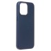 Чехол-накладка для Apple iPhone 15 Pro Max (тихоокеанский синий) ORG SM002 экокожа SafeMag