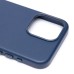 Чехол-накладка для Apple iPhone 15 Pro Max (тихоокеанский синий) ORG SM002 экокожа SafeMag