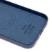 Чехол-накладка для Apple iPhone 15 Pro Max (тихоокеанский синий) ORG SM002 экокожа SafeMag