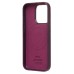 Чехол-накладка для Apple iPhone 15 Pro (багровый) ORG SM002 экокожа SafeMag