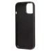 Чехол-накладка для Apple iPhone 15 (черный) ORG SM002 экокожа SafeMag