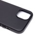 Чехол-накладка для Apple iPhone 15 (черный) ORG SM002 экокожа SafeMag