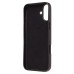 Чехол-накладка для Apple iPhone 16 Plus (черный) ORG SM002 экокожа SafeMag