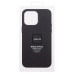 Чехол-накладка для Apple iPhone 16 Plus (черный) ORG SM002 экокожа SafeMag
