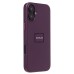Чехол-накладка для Apple iPhone 16 Plus (багровый) ORG SM002 экокожа SafeMag