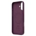 Чехол-накладка для Apple iPhone 16 Plus (багровый) ORG SM002 экокожа SafeMag