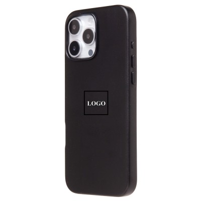 Чехол-накладка для Apple iPhone 16 Pro Max (черный) ORG SM002 экокожа SafeMag Чехол-накладка для Apple iPhone 16 Pro Max (черный) ORG SM002 экокожа SafeMag