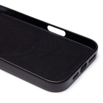 Чехол-накладка для Apple iPhone 16 Pro Max (черный) ORG SM002 экокожа SafeMag Чехол-накладка для Apple iPhone 16 Pro Max (черный) ORG SM002 экокожа SafeMag