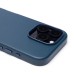 Чехол-накладка для Apple iPhone 16 Pro (тихоокеанский синий) ORG SM002 экокожа SafeMag