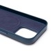 Чехол-накладка для Apple iPhone 16 Pro (тихоокеанский синий) ORG SM002 экокожа SafeMag