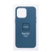 Чехол-накладка для Apple iPhone 16 Pro (тихоокеанский синий) ORG SM002 экокожа SafeMag