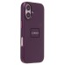 Чехол-накладка для Apple iPhone 16 (багровый) ORG SM002 экокожа SafeMag