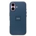 Чехол-накладка для Apple iPhone 16 (тихоокеанский синий) ORG SM002 экокожа SafeMag