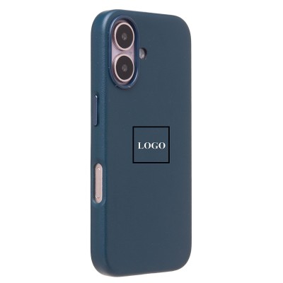 Чехол-накладка для Apple iPhone 16 (тихоокеанский синий) ORG SM002 экокожа SafeMag