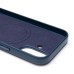 Чехол-накладка для Apple iPhone 16 (тихоокеанский синий) ORG SM002 экокожа SafeMag