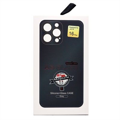 Чехол-накладка для Apple iPhone 16 Plus (черный) ORG SM021 SafeMag