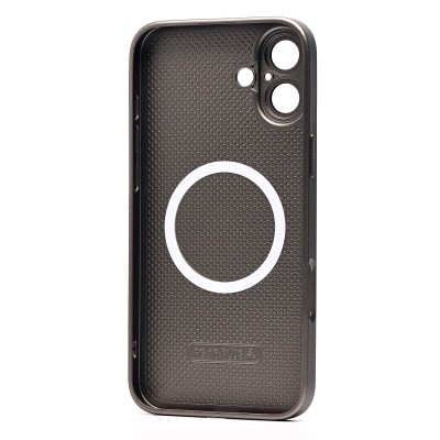 Чехол-накладка для Apple iPhone 16 Plus (титановый) ORG SM021 SafeMag