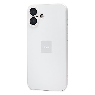 Чехол-накладка для Apple iPhone 16 Plus (белый) ORG SM021 SafeMag