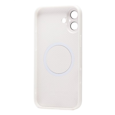Чехол-накладка для Apple iPhone 16 Plus (белый) ORG SM021 SafeMag