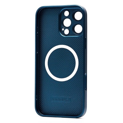 Чехол-накладка для Apple iPhone 16 Pro Max (синий) ORG SM021 SafeMag