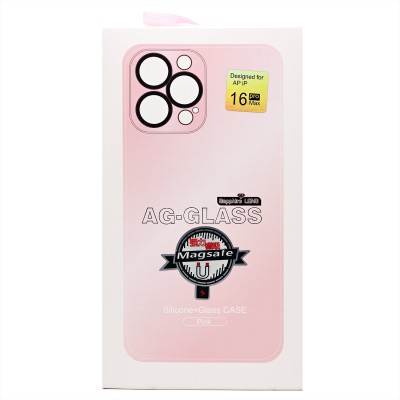 Чехол-накладка для Apple iPhone 16 Pro Max (светло-розовый) ORG SM021 SafeMag