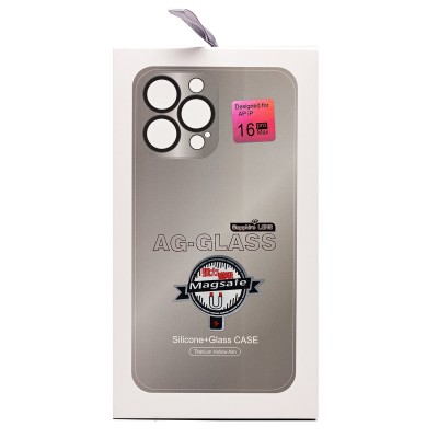 Чехол-накладка для Apple iPhone 16 Pro Max (титановый) ORG SM021 SafeMag Чехол-накладка для Apple iPhone 16 Pro Max (титановый) ORG SM021 SafeMag