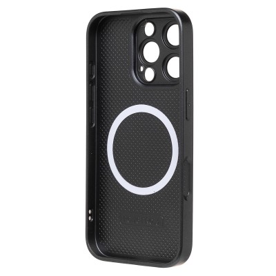 Чехол-накладка для Apple iPhone 16 Pro (черный) ORG SM021 SafeMag