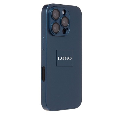 Чехол-накладка для Apple iPhone 16 Pro (синий) ORG SM021 SafeMag
