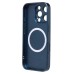 Чехол-накладка для Apple iPhone 16 Pro (синий) ORG SM021 SafeMag