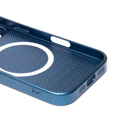 Чехол-накладка для Apple iPhone 16 Pro (синий) ORG SM021 SafeMag