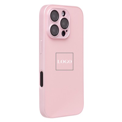 Чехол-накладка для Apple iPhone 16 Pro (светло-розовый) ORG SM021 SafeMag