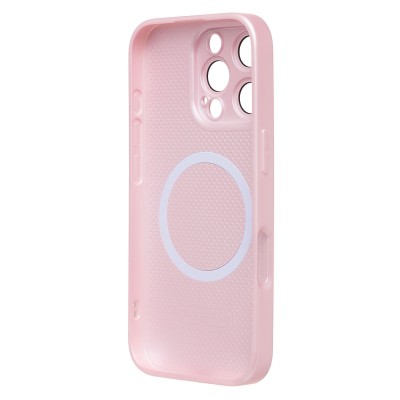 Чехол-накладка для Apple iPhone 16 Pro (светло-розовый) ORG SM021 SafeMag