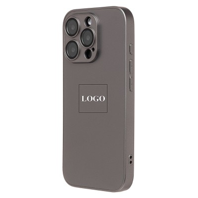 Чехол-накладка для Apple iPhone 16 Pro (титановый) ORG SM021 SafeMag