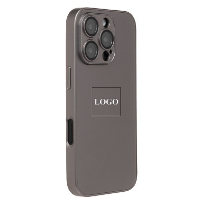 Чехол-накладка для Apple iPhone 16 Pro (титановый) ORG SM021 SafeMag