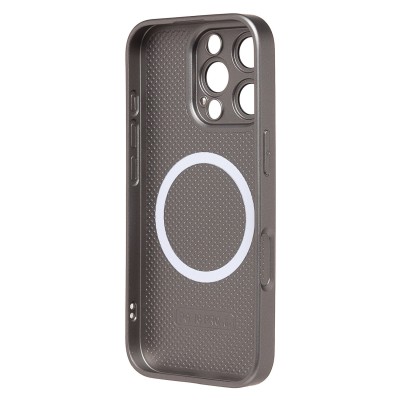 Чехол-накладка для Apple iPhone 16 Pro (титановый) ORG SM021 SafeMag