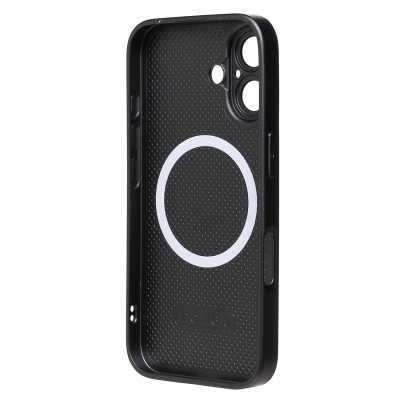 Чехол-накладка для Apple iPhone 16 (черный) ORG SM021 SafeMag